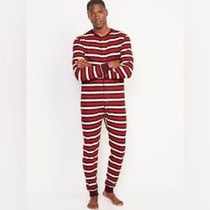 NWT - Old Navy Thermal-Knit One-Piece Pajamas for Men Size XXL